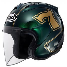 Мотошлем ARAI SZ-RAM X Cafe Racer Green